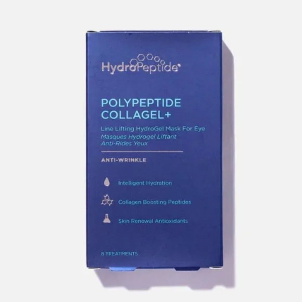 HydroPeptide PolyPeptide Collagel Eye Line Lifting Hydrogel Masks - NWT - 8 PACK